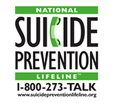 suicide prevention lifeline graphic