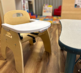 toddler chair in child care center