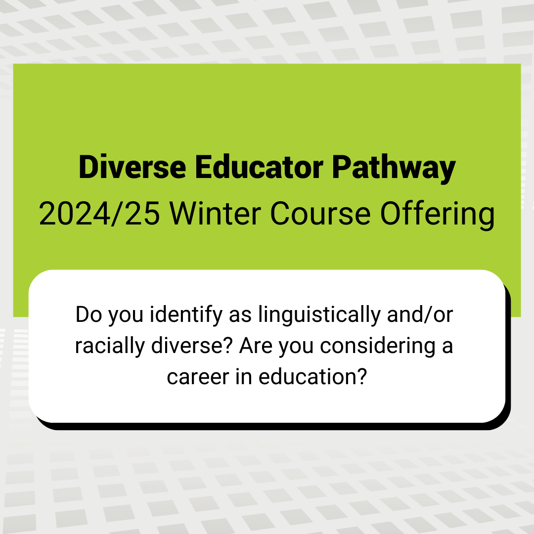 diverse educator pathways graphic